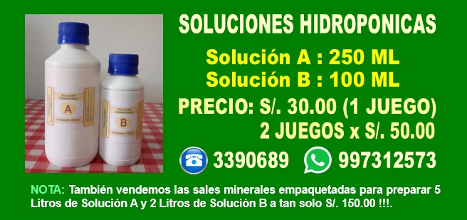 Varios Petición contar HIDROPONIA" - Venta de Soluciones Hidroponicas y Modulos Hidroponicos NFT  !!!