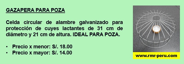 Gazapera para Poza